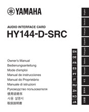 Yamaha HY144-D-SRC Mode D'emploi