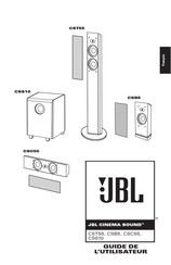 JBL CINEMA SOUND CSC55 Guide De L'utilisateur