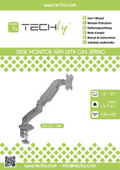 Techly ICA-LCD 116BK Mode D'emploi