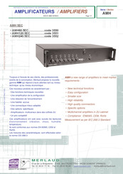 Merlaud 3551 Notice D'utilisation