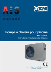 Midas AES MIDA.QUICK 26 Instructions D'installation Et D'utilisation