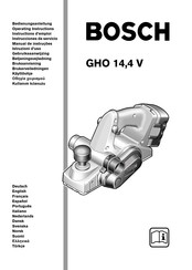 Bosch GHO 14,4 V Instructions D'emploi