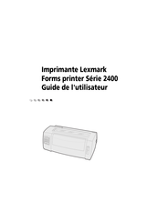 Lexmark 2490 Guide De L'utilisateur