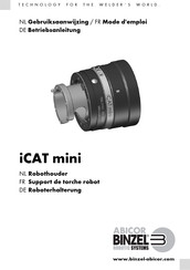 Abicor Binzel iCAT mini Mode D'emploi