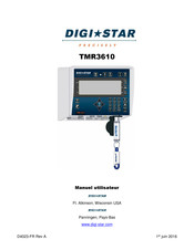 DIGI-STAR TMR3610 Manuel Utilisateur