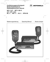 Motorola BTM-XB Mode D'emploi