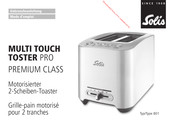 SOLIS MULTI TOUCH TOSTER PRO 801 Mode D'emploi