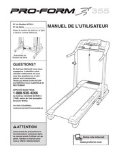 Pro-Form 355 Manuel De L'utilisateur