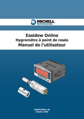 Michell Instruments Easidew Online Manuel De L'utilisateur