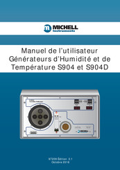 Michell Instruments S904D Manuel De L'utilisateur