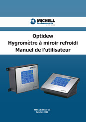 Michell Instruments Optidew Manuel De L'utilisateur