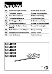 Makita UH482D Manuel D'instructions