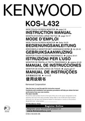 Kenwood KOS-L432 Mode D'emploi