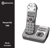 Amplicomms PowerTel 780 Mode D'emploi