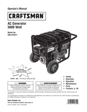 Craftsman 580.675611 Manuel De L'opérateur