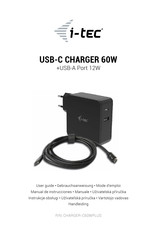 i-tec CHARGER-C60WPLUS Mode D'emploi