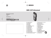 Bosch GMS 120 Professional Notice Originale