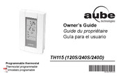Aube Technologies TH115-A-240S-B/U Guide Du Propriétaire