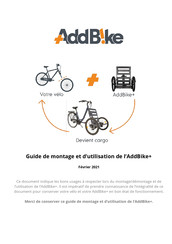 AddBike l'AddBike+ Guide De Montage Et D'utilisation