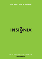 Insignia NS-LCD19-09CA Guide De L'utilisateur