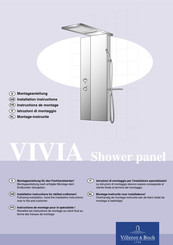 Villeroy & Boch VIVIA Instructions De Montage