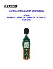 Extech Instruments HD600 Manuel D'utilisation