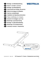 Westfalia 321 241 Notice De Montage Et D'utilisation