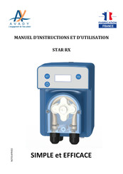Avady STAR RX Manuel D'instructions Et D'utilisation