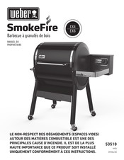 Weber SmokeFire EX4 Manuel Du Propriétaire