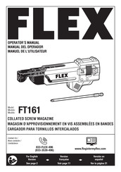 Flex FT161 Manuel De L'utilisateur