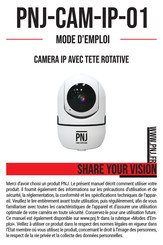 PNJ CAM-IP-01 Mode D'emploi