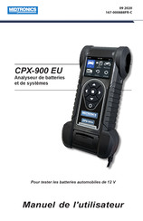 Midtronics CPX-900 EU Manuel De L'utilisateur