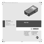 Bosch PLR 50 Notice Originale