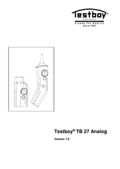 Testboy TB 27 Analog Manuel D'utilisation