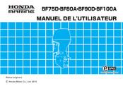 HONDA marine BF80A LHTD Manuel De L'utilisateur