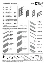Skan Holz 606016 Instructions De Montage
