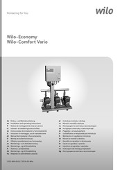 Wilo Comfort Vario Notice De Montage Et De Mise En Service