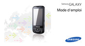 Samsung GALAXY GT-I7500 Mode D'emploi