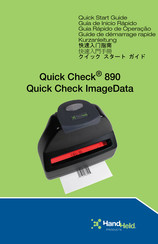 HandHeld Quick Check 890 Guide De Démarrage Rapide