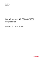Xerox VersaLink C8000 Guide De L'utilisateur