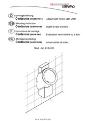 Keramag 23 64 00 Instructions De Montage