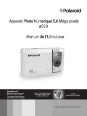 Polaroid a530 Manuel De L'utilisateur