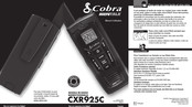 Cobra microTALK CXR925C Manuel D'utilisation