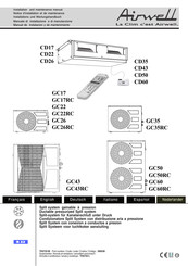 Airwell CD22 Notice D'installation Et De Maintenance