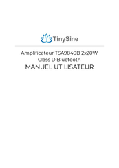 Tinysine TSA9840B Manuel Utilisateur