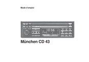 Blaupunkt München CD 43 Mode D'emploi