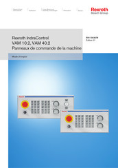 Bosch Rexroth IndraControl VAM 10.2 Mode D'emploi