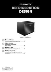 Dometic DM50CF Instructions De Montage Et De Service