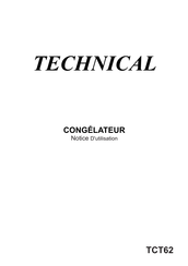 Technical TCT62 Notice D'utilisation