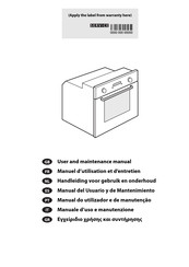 Whirlpool AKP 443/IX Manuel D'utilisation Et D'entretien